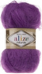 Naturale (Alize) 206 пурпурный, пряжа 100г