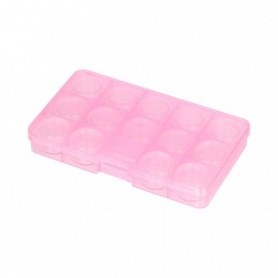 OM-042-110 розовый органайзер для мелочей 17,7х10,2 см