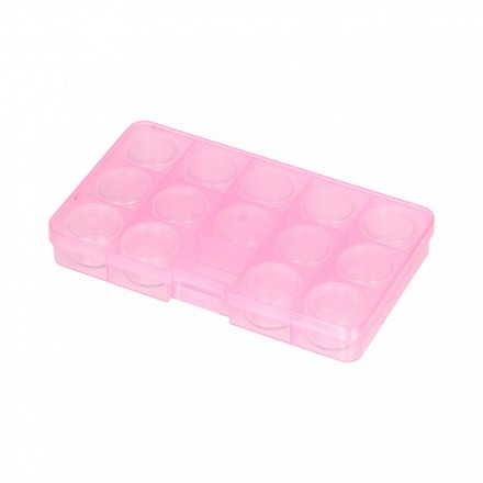 OM-042-110 розовый органайзер для мелочей 17,7х10,2 см