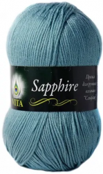 Sapphire (Vita) 1530 дымчато-голубой, пряжа 100г