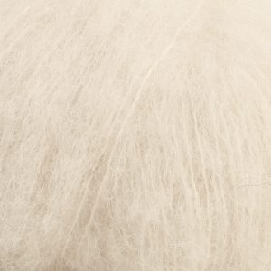 Brushed Alpaca Silk (Drops) 01 молочный, пряжа 25г