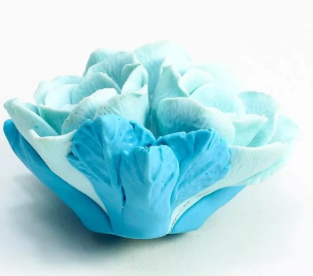 Голубое соцветие, формочка для мыла силиконовая 