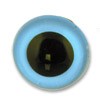 CRE-6 светло-голубые глаза кристальные с шайбами 6 мм, 4 шт