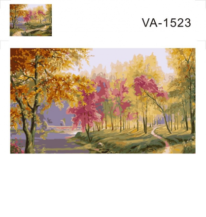 VA-1523 &quot;Осень в старом парке (худ. Потапов В.)&quot; картина по номерам