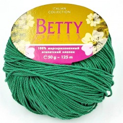 Betty (Weltus) 111 зеленый, пряжа 50г