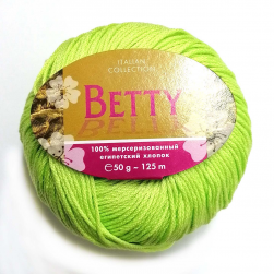Betty (Weltus) 39 салат, пряжа 50г