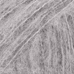 Brushed Alpaca Silk (Drops) 02 светло-серый, пряжа 25г