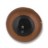 CRE-6 светло-коричневые глаза кристальные с шайбами 6 мм, 4 шт