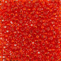 97050 (F183) оранжево-красный круглый бисер Preciosa 50г