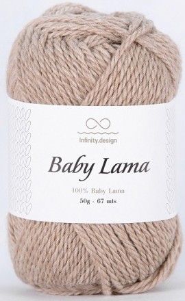 Baby Lama (Infinity) 3025 бежевый, пряжа 50г