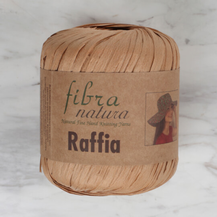 Raffia (Fibra Natura) 116-14 беж, пряжа 40г