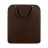 HAW-02 коричневый, клапан для рюкзака прямоугольник 16х19 см