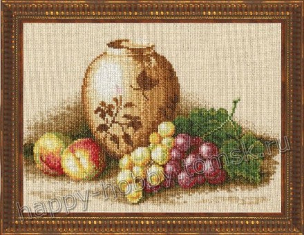ФИ-004 &quot;Персики и виноград&quot; набор для вышивания крестом
