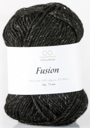 Fusion (Infinity) 1099 тем.серый, пряжа 50г