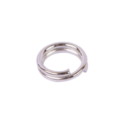 R-03 02 под никель, кольца двойные для бус 3,5 мм, 50шт