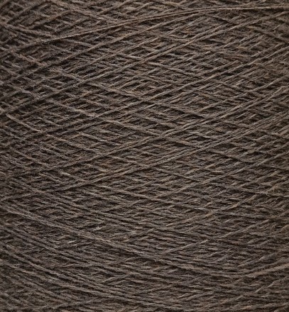 Kirman (Linsieme) 2469 т.серо-коричневый, пряжа бобинная итальянская 1г