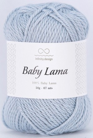 Baby Lama (Infinity) 6511 неж.голубой, пряжа 50г