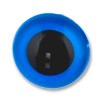CRE-4,5 голубые глаза кристальные с шайбами 4,5 мм, 4 шт