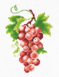 МКН-02-14 &quot;Гроздь винограда&quot; набор для вышивки крестом