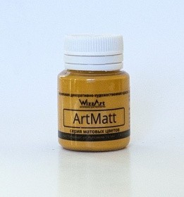 WT10.20 желтый лимон ArtMatt краска акриловая 20 мл