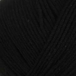 Jeans (Yarnart) 53 черный, пряжа 50г