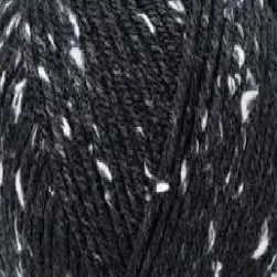 Tweed Super Hit (Nako) 217B черный, пряжа 100г