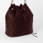 5215323 утяжка для сумки 85х0,8 см, цвет коричневый/серебряный