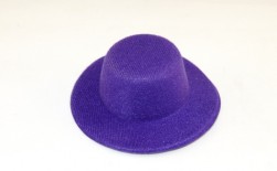 26674 Шляпа круглая, 8 см, цв. фиолетовый