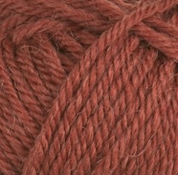 Big Alpaca Wool (Infinity) 3355 терракотовый, пряжа 50г