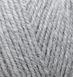 Alpaca royal​ (Alize) 21 светло-серый меланж, пряжа 100г
