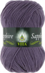 Sapphire (Vita) 1538 пыльная сирень, пряжа 100г