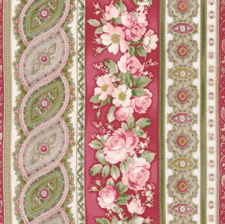 DAMASK ROSE, SRK-13991-200 Vintage, ткань для пэчворка 50х55 см