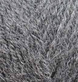 Alpaca royal (Alize) 196 серый меланж, пряжа 100г