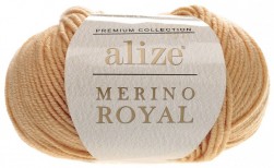 Merino royal​ (Alize) 97 верблюжий, пряжа 50г