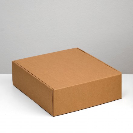6383920 &quot;Крафт&quot; складная коробка подарочная 28,5х9,5х29,5 см