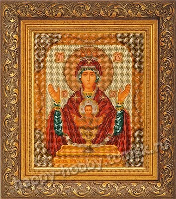 В-165 &quot;Богородица Неупиваемая Чаша&quot; набор для вышивания бисером