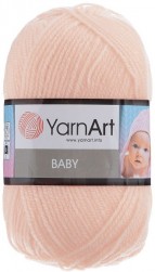 Baby (Yarnart) 854 бл.персик, пряжа 50г