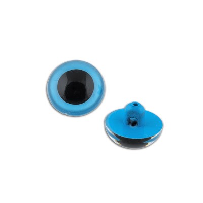 CRP-10-5 голубые глаза кристальные пришивные, 10,5мм, 4 шт