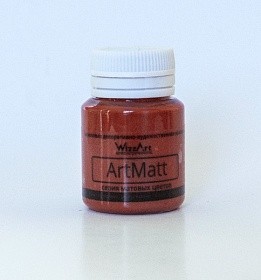 WT6.20 Красно-коричневый ArtMatt краска акриловая 20 мл
