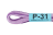 Р-31 т.фиолетовый-св.фиолетовый, нитки мулине меланж Gamma 8м