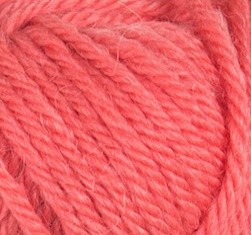 Big Alpaca Wool (Infinity) 4216 коралловый, пряжа 50г