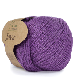 Java (Fibra Natura) 228-10 лиловый, пряжа 50г