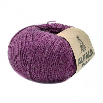 Alpaca Silk (Kutnor) 9235 сливовый, пряжа 50г