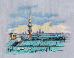 1472 &quot;Крыши Санкт-Петербурга&quot; набор для вышивки крестом
