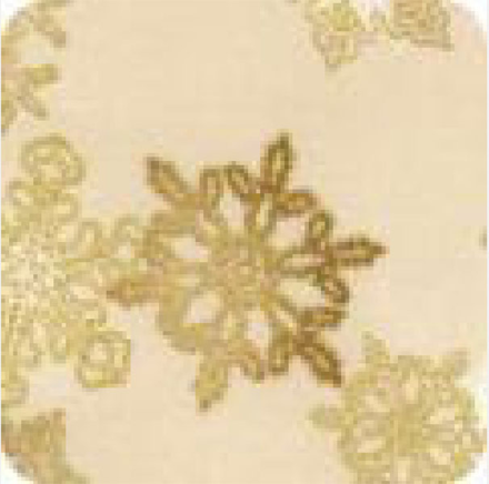 Winter&#039;s Grandeur, SRKM-13688-154 Champagne, ткань для пэчворка 50х55 см