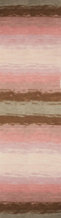 Angora Gold Batik (Alize) 6297 розово-бежевый, пряжа 100г