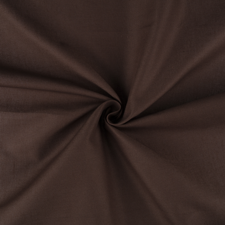 Хлопчатобумажная ткань №015 коричневый 140г/м3 50х50 см