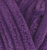Velluto (Alize) 44 фиолетовый, пряжа 100г