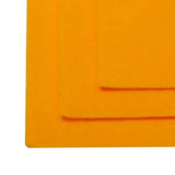FLT-H1 626 св.оранжевый, фетр листовой жесткий 1мм 