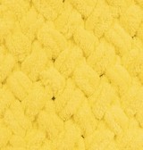 Puffy (Alize) 216 желтый, пряжа 100г